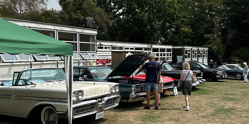 NH sponsors the Classic Car Show